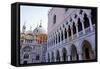 Doge's Palace, Venice, UNESCO World Heritage Site, Veneto, Italy, Europe-Hans-Peter Merten-Framed Stretched Canvas