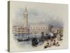 Doges Palace, Venice-Myles Birket Foster-Stretched Canvas