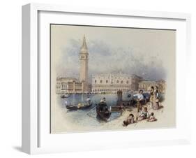 Doges Palace, Venice-Myles Birket Foster-Framed Giclee Print