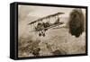 Dogfight, from 'The Illustrated War News', 1915-null-Framed Stretched Canvas
