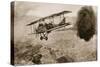 Dogfight, from 'The Illustrated War News', 1915-null-Stretched Canvas