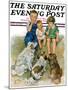 "Doggie Beggars," Saturday Evening Post Cover, May 31, 1930-Ellen Pyle-Mounted Giclee Print