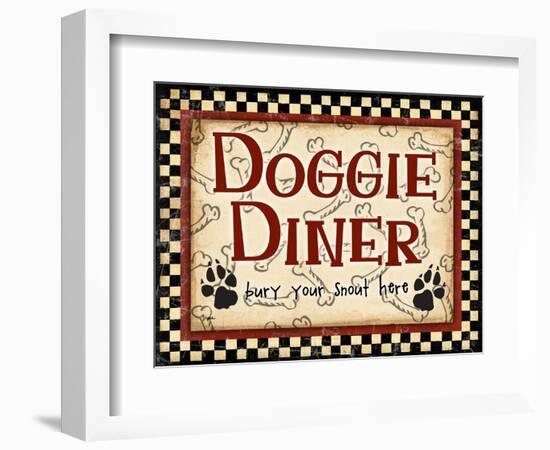 Doggie Diner-Diane Stimson-Framed Art Print