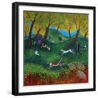 Doggie Pals, 2012,-Lisa Graa Jensen-Framed Giclee Print