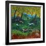 Doggie Pals, 2012,-Lisa Graa Jensen-Framed Giclee Print