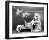 Doggy Laundress-null-Framed Photographic Print