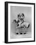 Doggy Seamstress-null-Framed Photographic Print