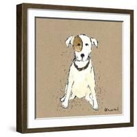 Doggy Tales II-Clare Ormerod-Framed Giclee Print