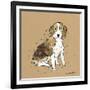 Doggy Tales III-Clare Ormerod-Framed Giclee Print