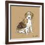 Doggy Tales III-Clare Ormerod-Framed Giclee Print