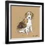 Doggy Tales III-Clare Ormerod-Framed Giclee Print