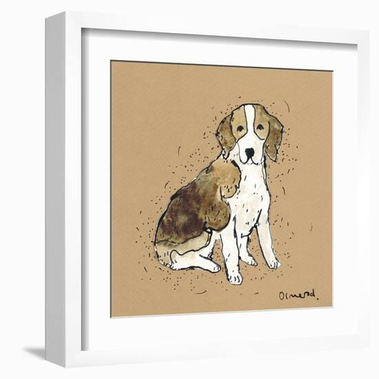 Doggy Tales III-Clare Ormerod-Framed Giclee Print