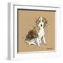 Doggy Tales III-Clare Ormerod-Framed Giclee Print