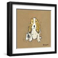 Doggy Tales IV-Clare Ormerod-Framed Giclee Print