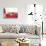 Dogs and Christmas gifts on sofa-null-Stretched Canvas displayed on a wall