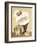 Dogs and Pasta-Carole Katchen-Framed Art Print