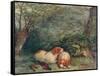 Dogs and Pheasant, 1840-Richard Ansdell-Framed Stretched Canvas