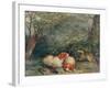 Dogs and Pheasant, 1840-Richard Ansdell-Framed Giclee Print