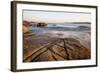 Dogs Bay at Dusk, Roundstone, Connemara, County Galway, Connacht, Republic of Ireland, Europe-Ben Pipe-Framed Photographic Print