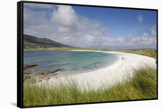 Dogs Bay, Connemara, County Galway, Connacht, Republic of Ireland-Gary Cook-Framed Stretched Canvas