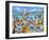 Dogs Beach-Peter Adderley-Framed Art Print