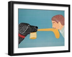 Dogs Bring Out Your Inner Child-Stephen Huneck-Framed Giclee Print