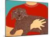 Dogs Can Heal A Broken Heart Choc-Stephen Huneck-Mounted Giclee Print