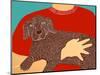 Dogs Can Heal A Broken Heart Choc-Stephen Huneck-Mounted Giclee Print