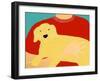 Dogs Can Heal A Broken Heart Yell-Stephen Huneck-Framed Giclee Print