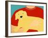 Dogs Can Heal A Broken Heart Yell-Stephen Huneck-Framed Giclee Print