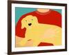 Dogs Can Heal A Broken Heart Yell-Stephen Huneck-Framed Giclee Print