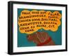 Dogs Can Only Learn A Few Words Choc-Stephen Huneck-Framed Giclee Print