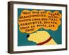 Dogs Can Only Learn A Few Words Yellow-Stephen Huneck-Framed Giclee Print