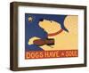 Dogs Have A Soul-Stephen Huneck-Framed Premium Giclee Print