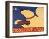 Dogs Have A Soul-Stephen Huneck-Framed Giclee Print