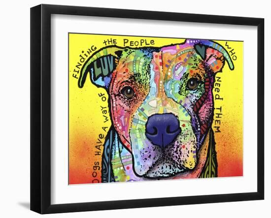 Dogs Have a Way-Dean Russo-Framed Giclee Print