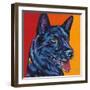 Dogs in Color I-Carolee Vitaletti-Framed Art Print