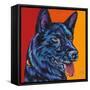 Dogs in Color I-Carolee Vitaletti-Framed Stretched Canvas