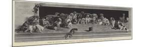 Dogs in Council, First Meeting of the Congress for Emancipation from Masters-null-Mounted Premium Giclee Print