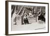 Dogs in Gag Court Session-null-Framed Photographic Print