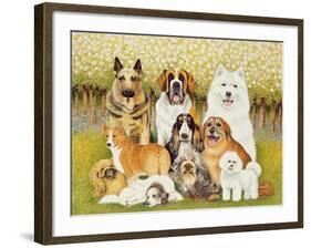 Dogs in May-Pat Scott-Framed Giclee Print