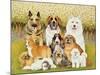 Dogs in May-Pat Scott-Mounted Giclee Print