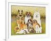 Dogs in May-Pat Scott-Framed Giclee Print