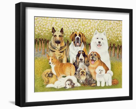 Dogs in May-Pat Scott-Framed Giclee Print