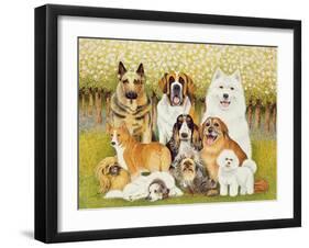 Dogs in May-Pat Scott-Framed Giclee Print