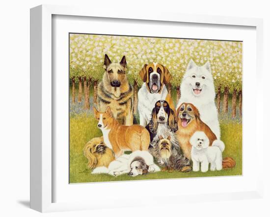 Dogs in May-Pat Scott-Framed Giclee Print