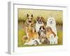 Dogs in May-Pat Scott-Framed Giclee Print