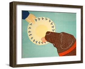 Dogs Like Jobs Choc-Stephen Huneck-Framed Giclee Print