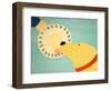 Dogs Like Jobs Yellow-Stephen Huneck-Framed Premium Giclee Print