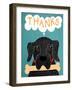 Dogs Live Hand To Mouth Black-Stephen Huneck-Framed Giclee Print